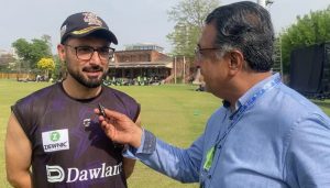 ابرار احمد کی توجہ بولنگ پر مرکوز، ٹیم کے ٹائٹل جیتنے کے لیے پُرامید